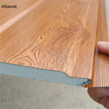 Special Plain Series 3D PU-Metal Siding